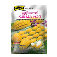 Десерт агар-агар со вкусом манго Lobo, 130 гр