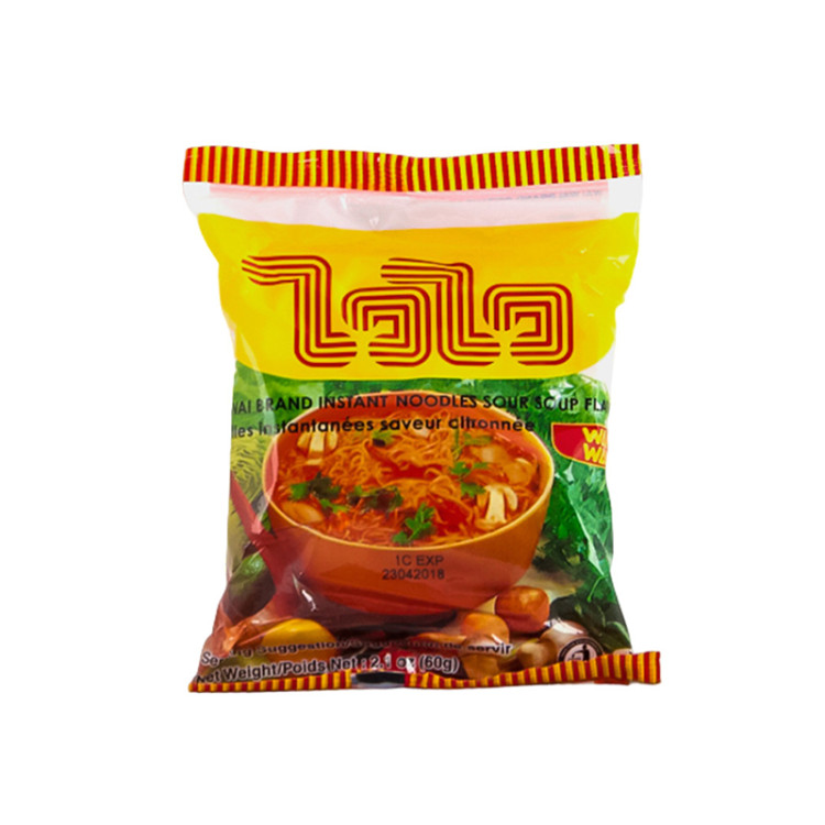 Лапша б/п Классический кисло-сладкий суп Waiwai, м/у 60 г