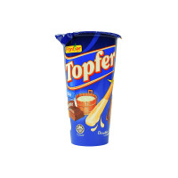 Палочки бисквитные Topfer с шоколадным и молочным кремом, 40 гр