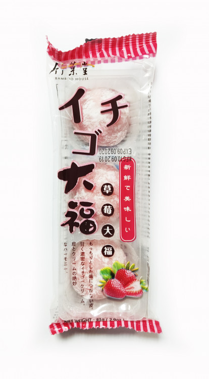 Моти с клубникой Bamboo House, 81 г