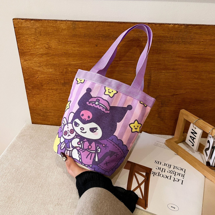 Сумка шоппер фиолетовый Hello Kitty