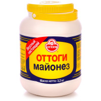 Майонез натуральный "Оттоги" 3,2 кг не для магазинов