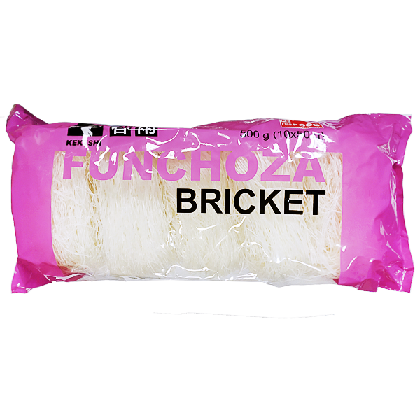 Лапша крахмальная Фунчоза "Кекеши" 500 г (брикет)
