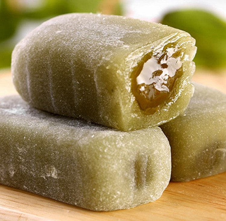 Моти фруктовое Fruit Mochi с чаем матча, 210 гр