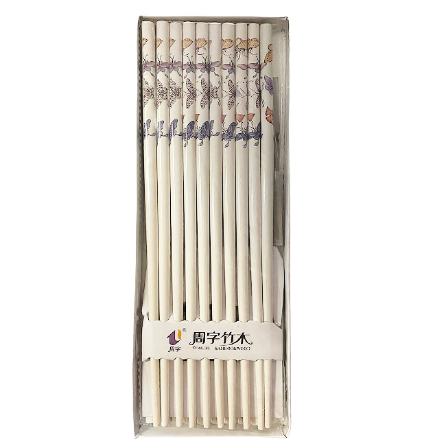 Палочки бамбуковые КРАСНЫЕ Премиум, 5  пар