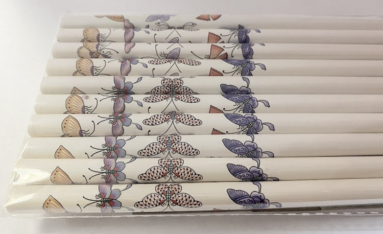 Палочки бамбуковые КРАСНЫЕ Премиум, 5  пар