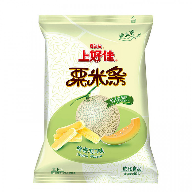 Палочки кукурузные со вкусом дыни Shengkui, 40 гр