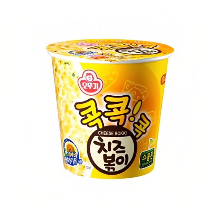 Лапша б\п со вкусом сыра (спагетти) Cheese Bokki, 55 гр