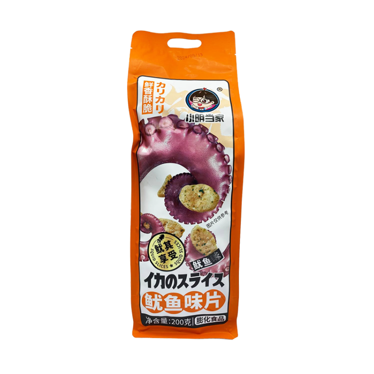 Чипсы "Дандзя" со вкусом кальмара, Китай, 200 г