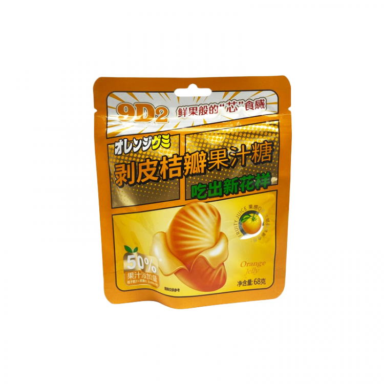 Мармеладные конфеты со вкусом апельсина, 68 г
