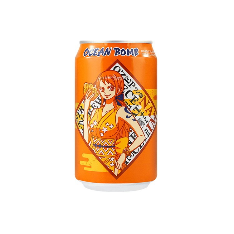 Лимонад One Piece со вкусом сочного манго, ж/б 330 мл