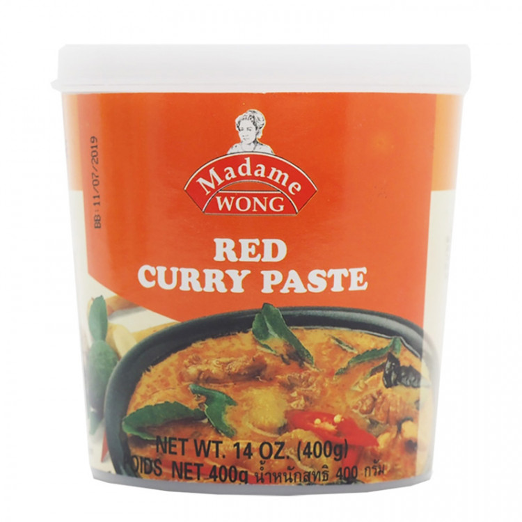 Паста карри красная MADAME WONG, 400 гр