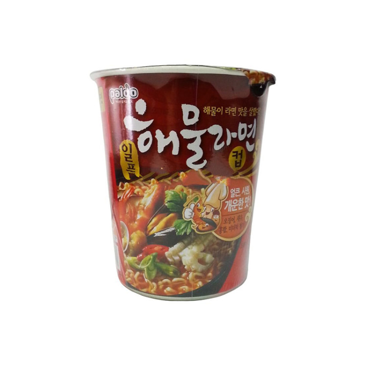 Лапша б\п Хемуль Рамен с морепродуктами, 65 гр