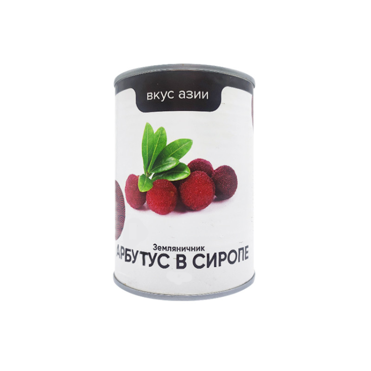 Арбутус (земляничник) в сиропе конс., "Вкус Азии", 567 г, Китай