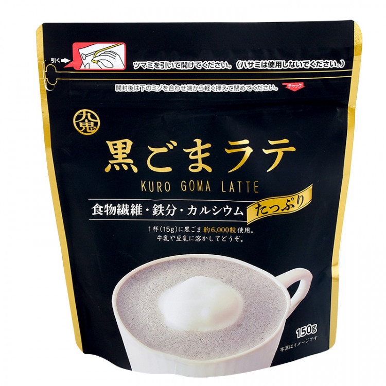 Латте из черного кунжута "KUKI" 150 гр, Япония