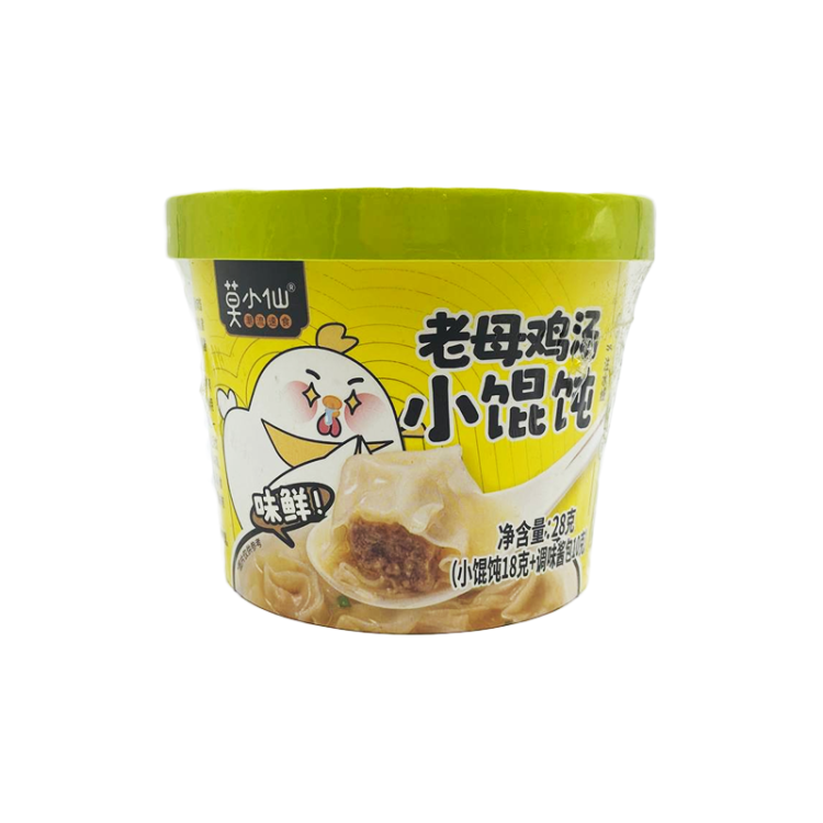 Пельмени б/п Mo Xiao Xian с куриным бульоном, 28 г