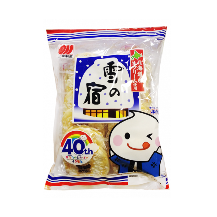 Рисовый крекер "Снежный салат" Sanko Seika, 129,4 гр