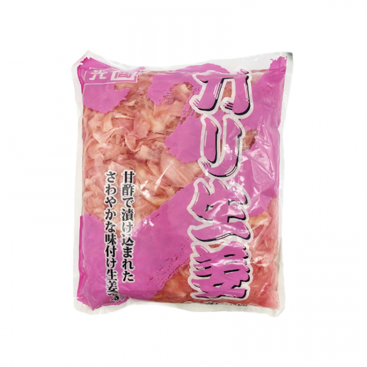 Имбирь, маринованный светло-розовый премиального качества, 1000 гр KOUSYO