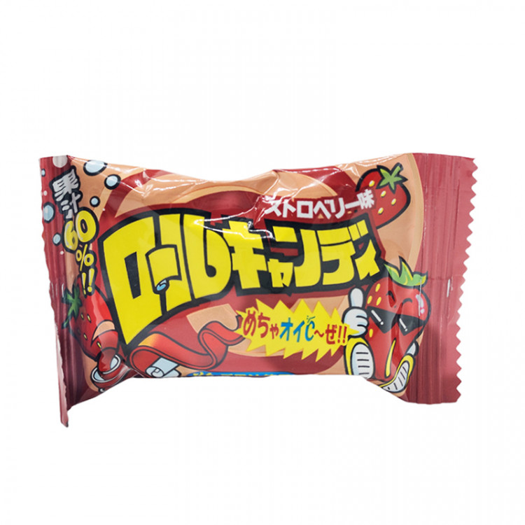 Конфета-ролл мягкая Клубника Yaokin Inc, 20 гр