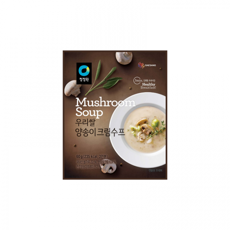 Крем-суп грибной на основе рисовой муки, 60 г