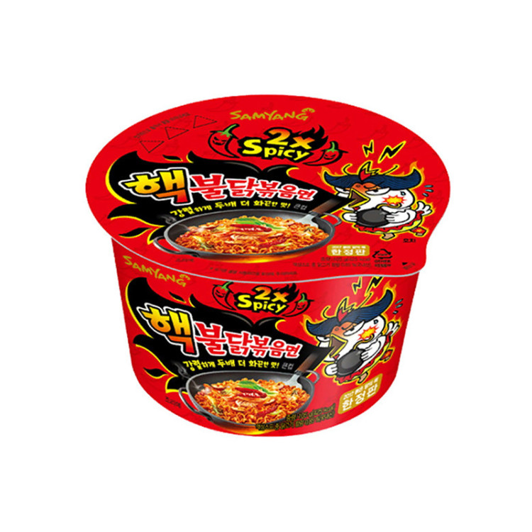 Лапша б\п курица острая 2х Spicy,105 г