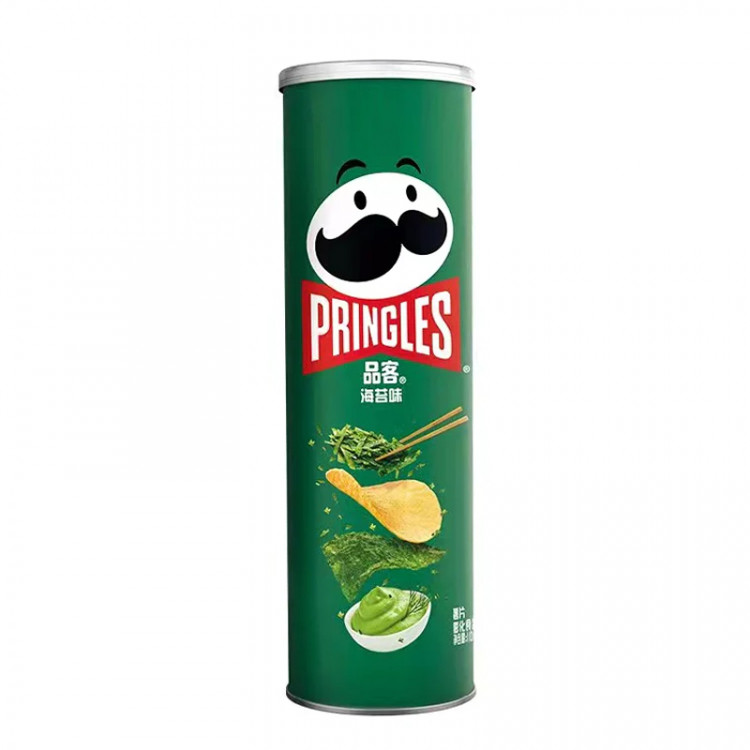 Чипсы Pringles со вкусом васаби и нори, 110 гр