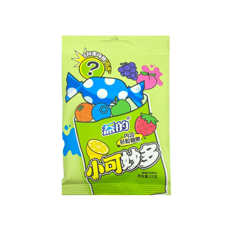 Конфеты фруктовые с сюрпризом, 22 г