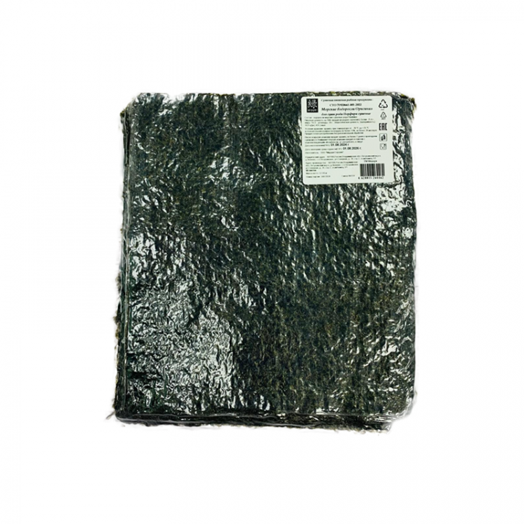 Водоросли Нори Мидори 100 л, 240 г