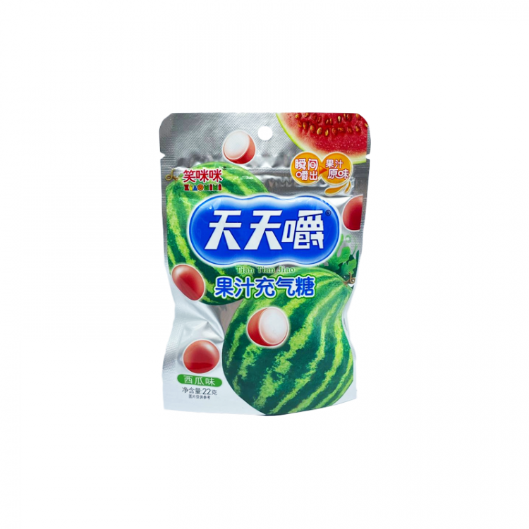 Конфеты жевательные со вкусом арбуза Tian TianJiao, 24 г