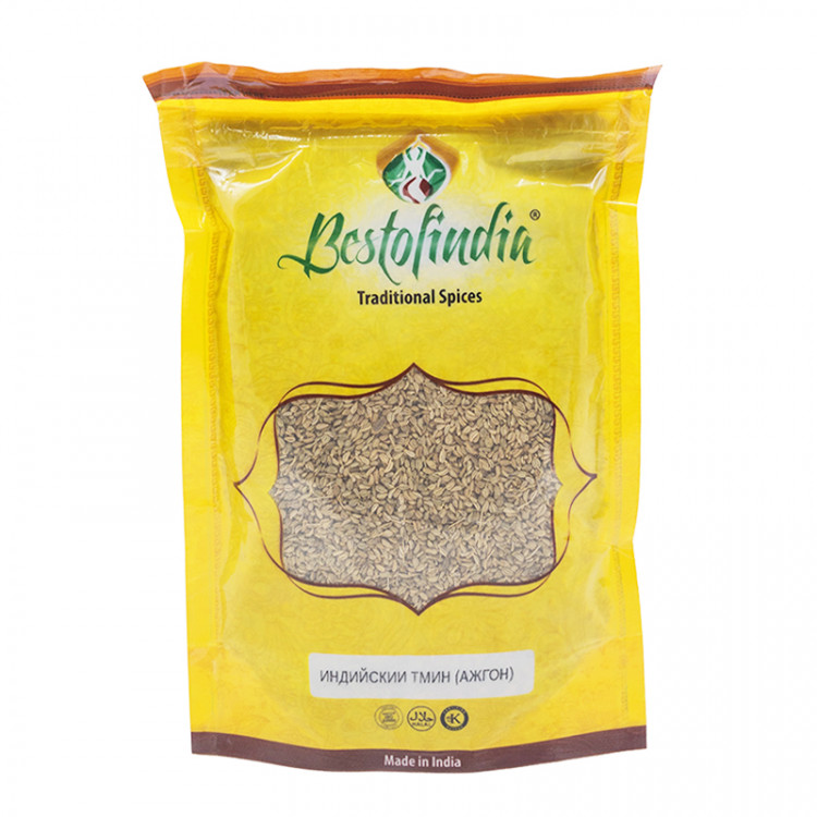Тмин индийский (Ажгон) семена Bestofindia, 100 гр