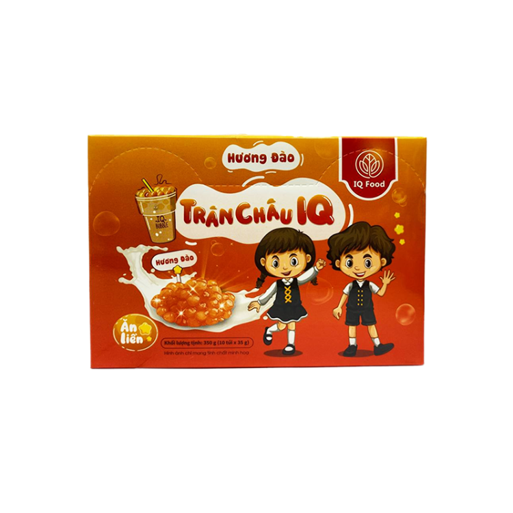 Шарики тапиоки персик IQ, 350 г