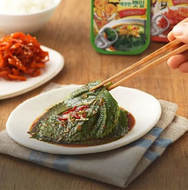 Кунжутные листья в соевом соусе, 70 г