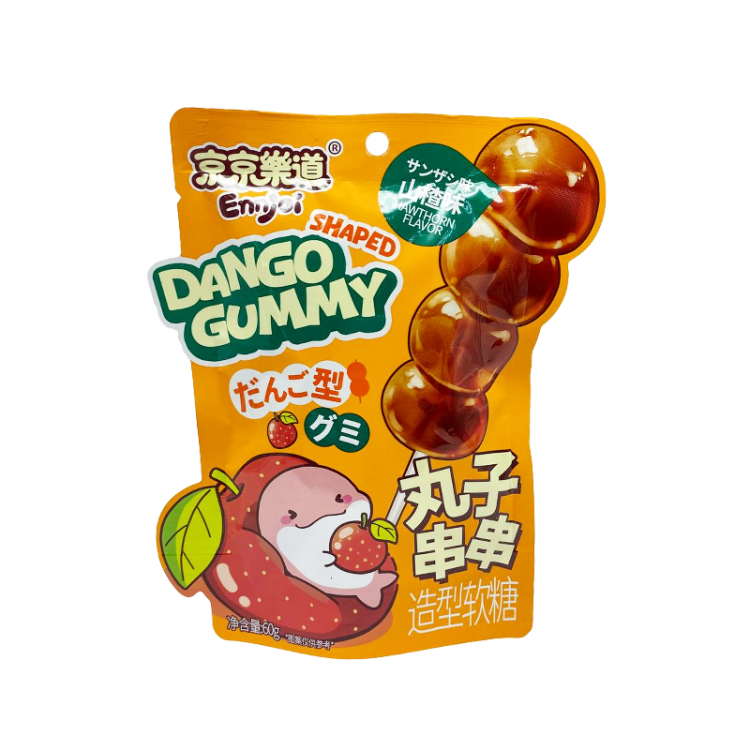 Конфета желейная в форме данго  вкус боярышника Guandong, 60 г