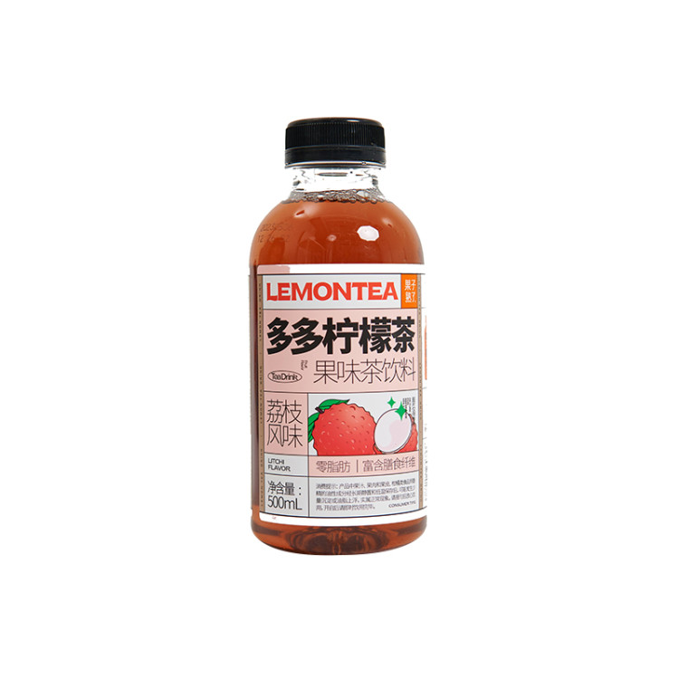 Напиток Фруктовый чай со вкусом личи Lemontea, 500 мл