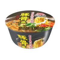 Лапша "Yamamoto Seifun" Рамэн на свином бульоне, неострая с чесноком, 91 г