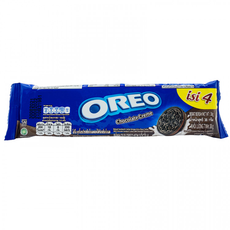 Печенье Oreo с шоколадным кремом, 27,6-36,8гр