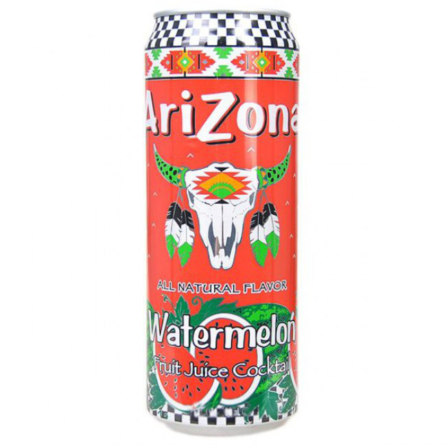 Напиток Аризона Арбуз Джус Коктейль, 340 мл